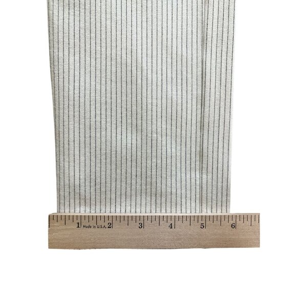 Gap Womens Signature Skinny Ankle Pants 4 Tall Off-White Pinstripe Work Office - Picture 8 of 9